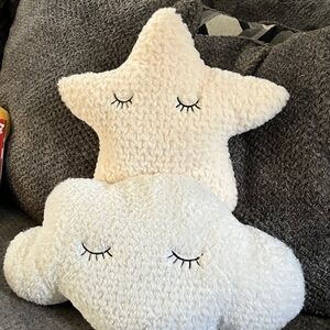 Bloomingville Plush Sleeping Star & Cloud Set